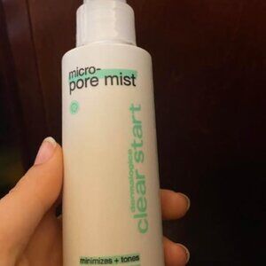 dermalogica clear start micro pore mist cleanse and tones
